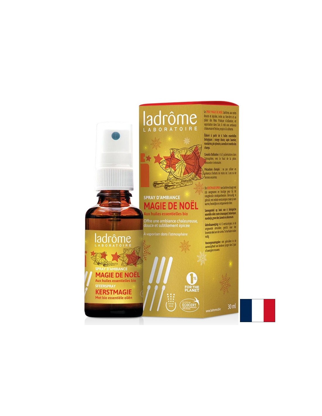 Christmas room spray BIO, 30 ml