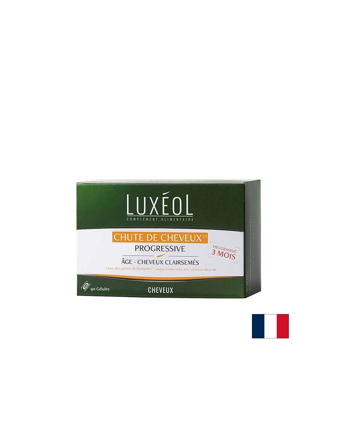 Complex for progressive hair loss and thinning hair, 90 capsules