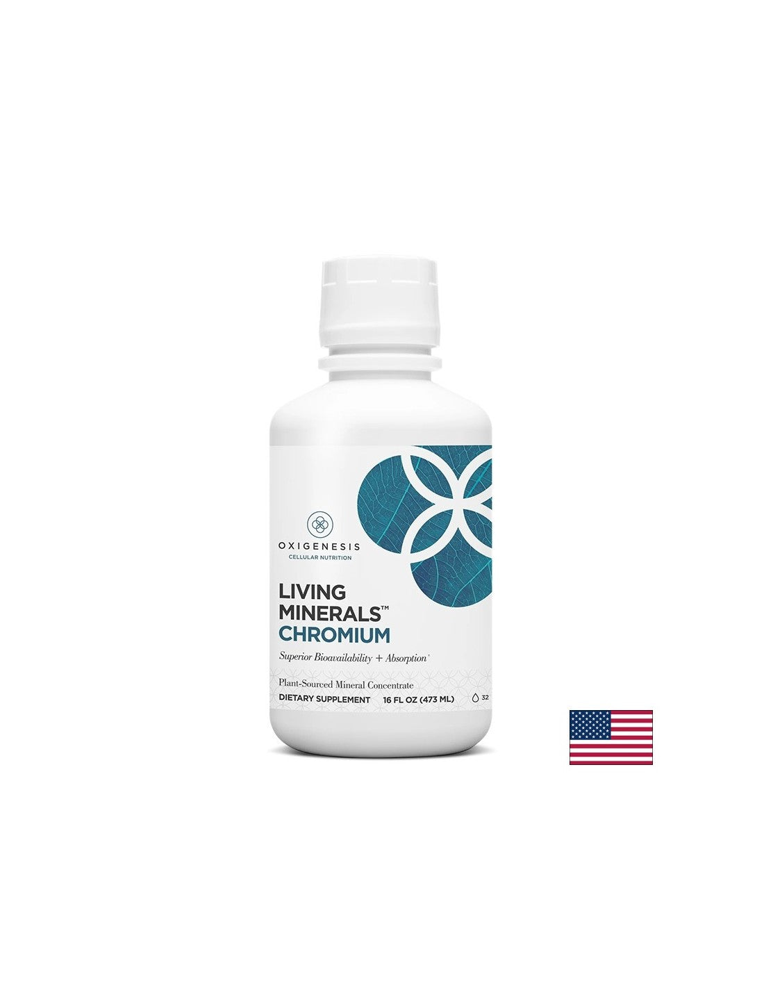 Blood Sugar Control - Living Minerals Liquid Chromium, 473 ml
