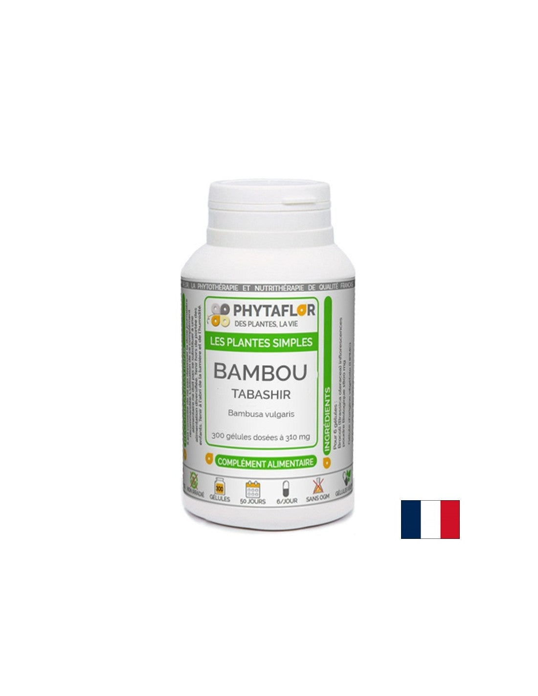 Коса и кожа - Бамбуков Ексудат, 300 mg х 50 капсули - Feel You