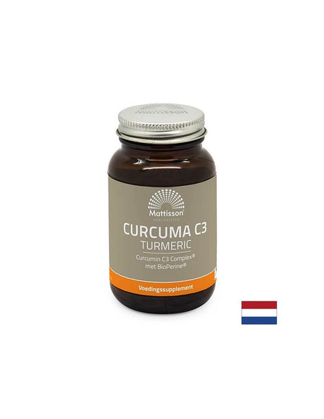 Кости и стави - Куркума C3® 668 mg + Биоперин BioPerine® 12 mg, 60 таблетки - Feel You