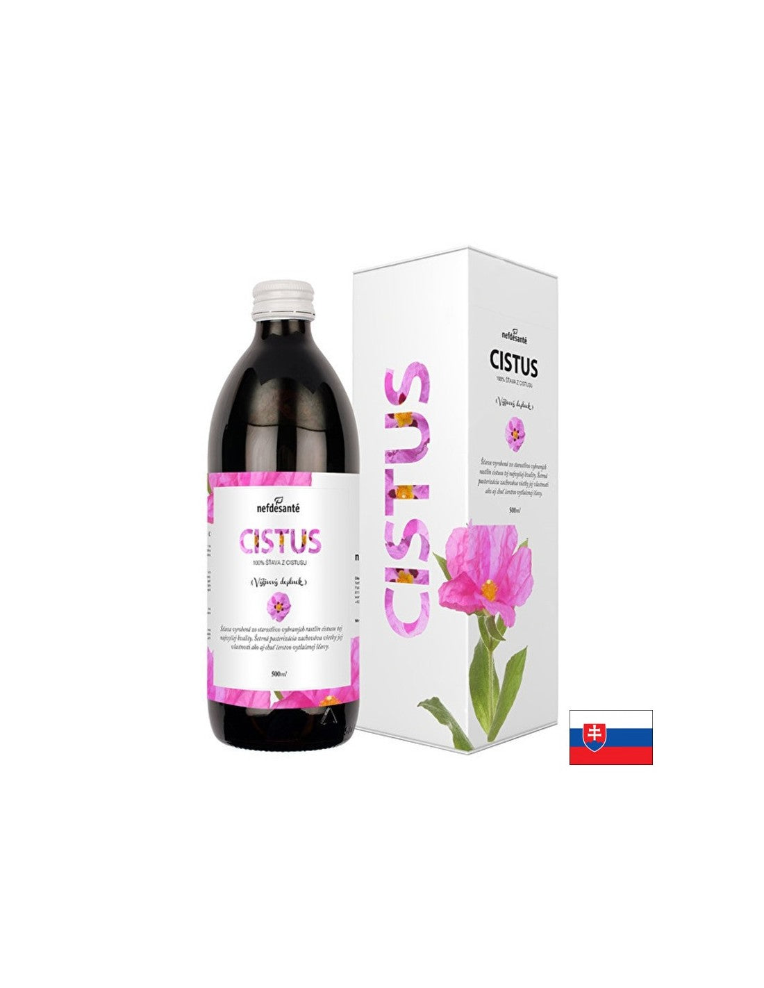 Сок от цистус – имунно и сърдечно здраве, 500 ml, 10 дози