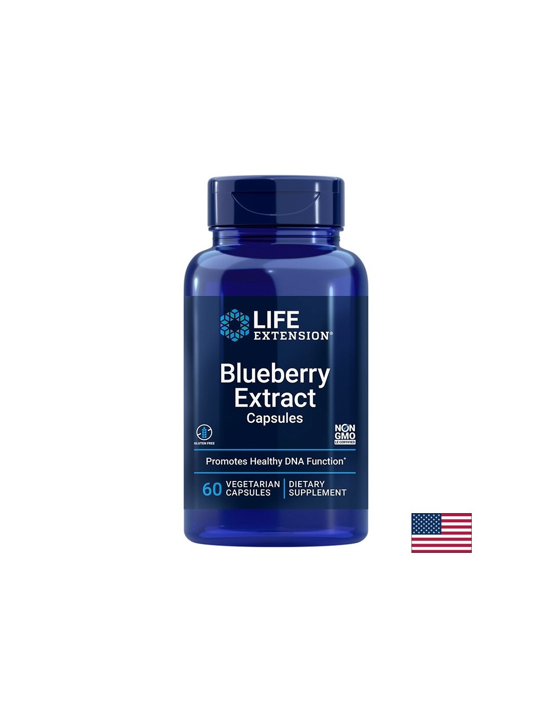 Circulatory system and vision - Bilberry (wild), 500 mg x 60 capsules