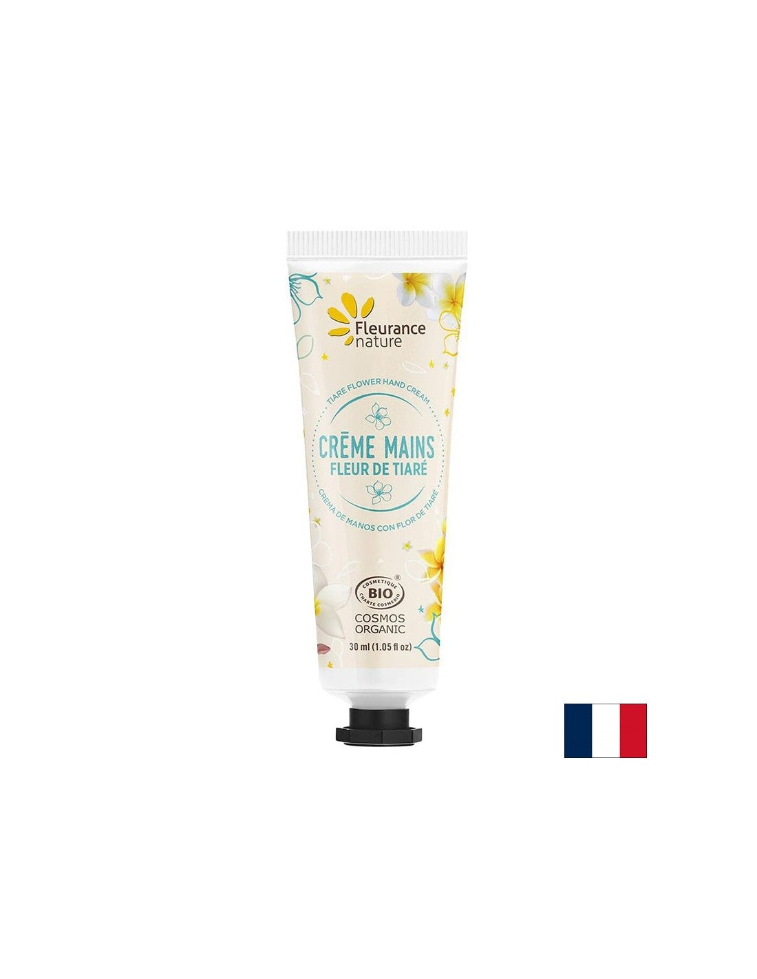 Крем за ръце с цвят от Тиаре, масло от Ший и Алое Вера, 30 ml Fleurance Nature - Feel You