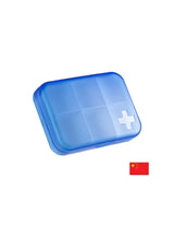 Medicine box with 6 compartments