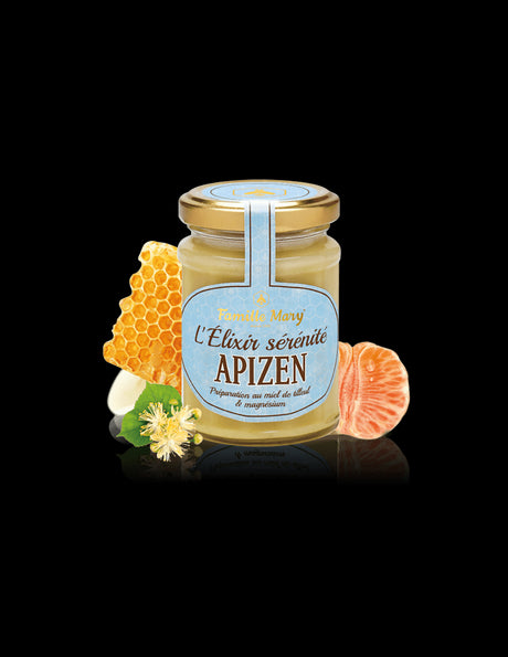 L’ Elixir sérénité Apizen/ Апизен (липов мед + магнезий и етерично масло от червена мандарина), 200 g Famille Mary - Feel You
