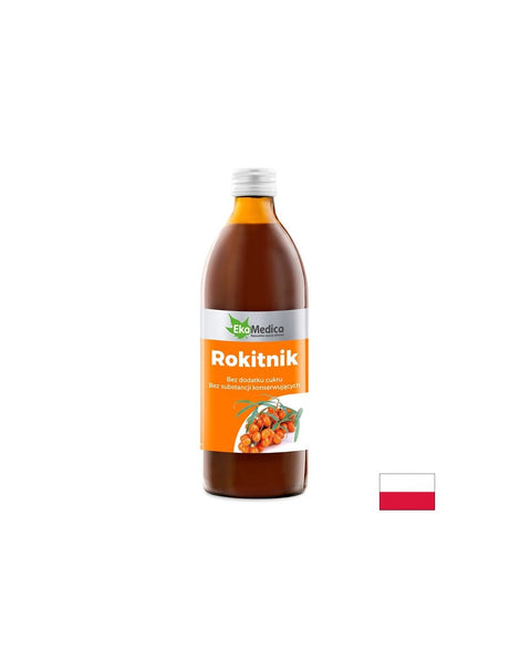 Лаксатив - Сироп с морски зърнастец/облепиха, 500 ml EkaMedica - Feel You