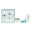 Set Biotherm: Life Plankton, Anti-Ageing, Morning & Evening, Eye Cream, 5 ml + Life Plankton Elixir, Regenerating, Day & Night, Serum, For Face, 7 ml + Cera Repair, Barrier Repair, Cream, For Face, 50 ml + Cera, Eliminates Impurities, Cleansing Foaming... - Feel You