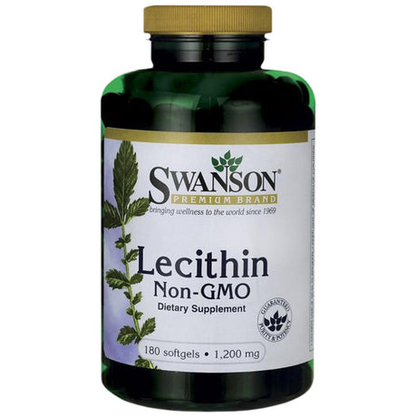 Lecithin Non-GMO 1200 mg 180 Гел капсули - Feel You