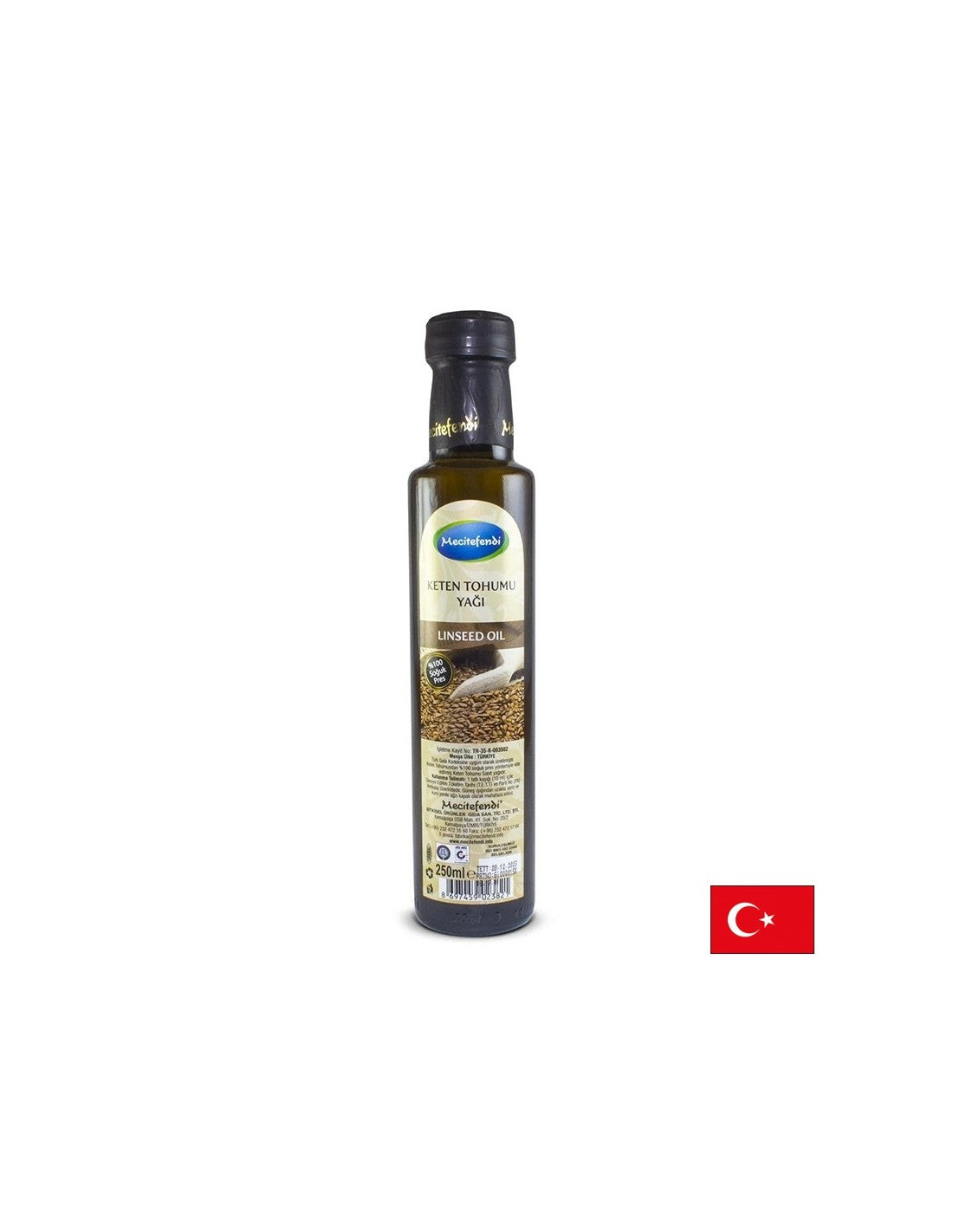 Flaxseed oil (omega-3-6-9) 250 ml, 25 doses