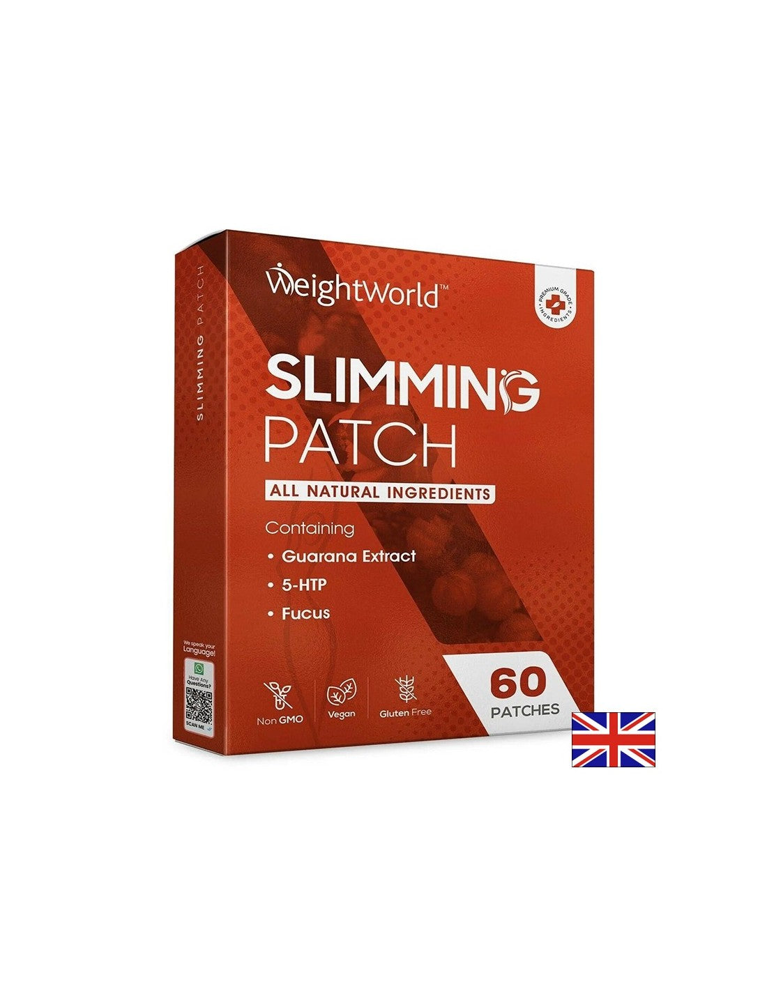 Лепенки за отслабване с екстракт от Гуарана, Фукус и 5-HTP, 60 пластира - Slimming patch - Feel You