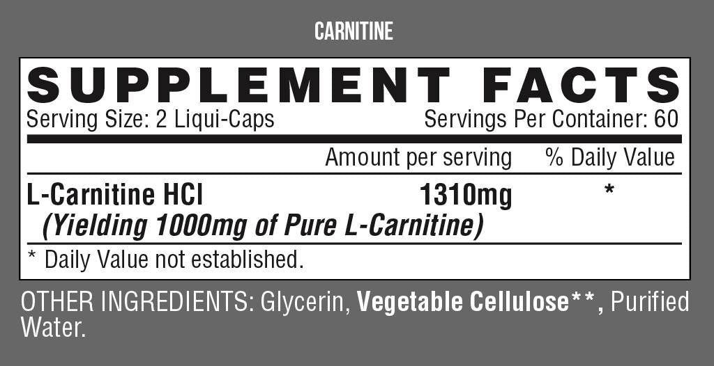 Lipo 6 / L-Carnitine - 120 Гел капсули - Feel You
