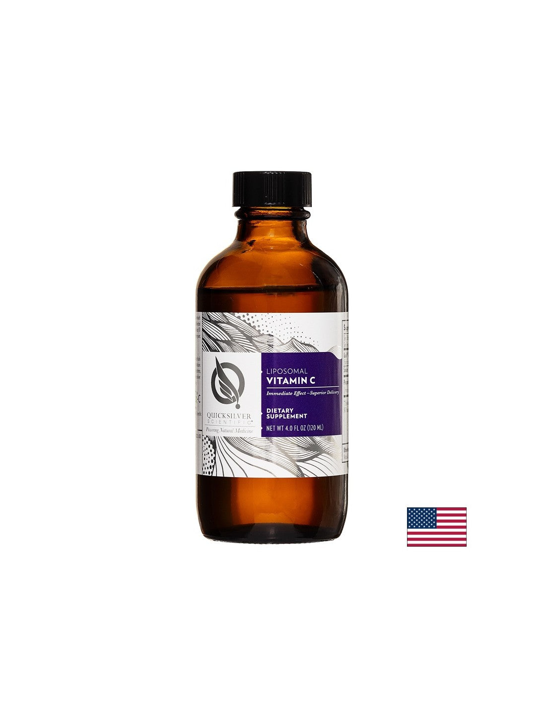 Liposomal Vitamin C – High Absorption - Liquid Formula with Sodium Ascorbate and Phospholipids, 120 ml, 48 doses