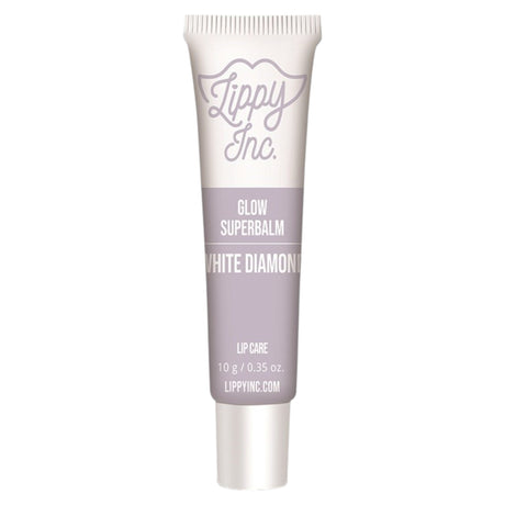 Lippy Inc., Glow Superbalm White Diamond, Glossy Finish, Lip Balm, 10 g - Feel You