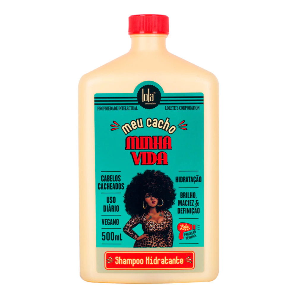 Lola Cosmetics, Meu Cacho Mihna Vida, Hair Shampoo, Defining & Anti-Frizz, 500 ml