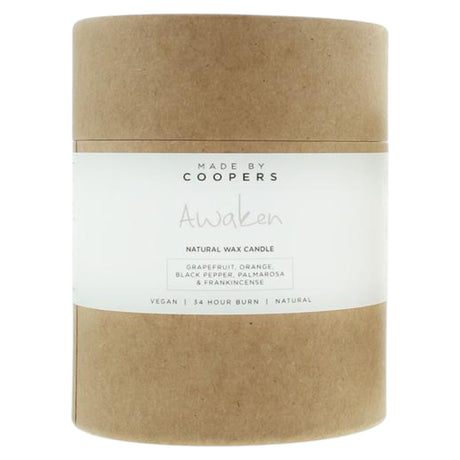 Made By Coopers, Awaken, Grapefruit, Scented Candle, 175 g - Feel You