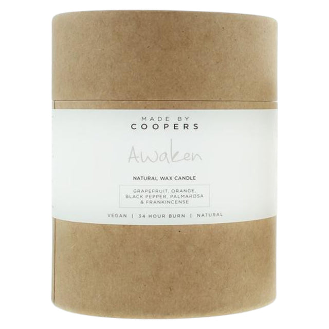 Made By Coopers, Awaken, Grapefruit, Scented Candle, 175 g - Feel You