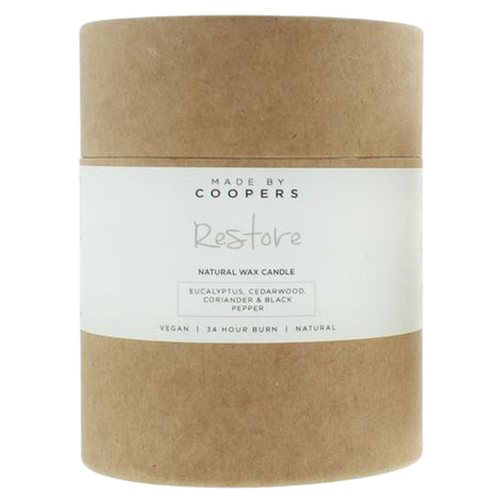 Made By Coopers, Restore, Eucalyptus, Scented Candle, 175 g - Feel You