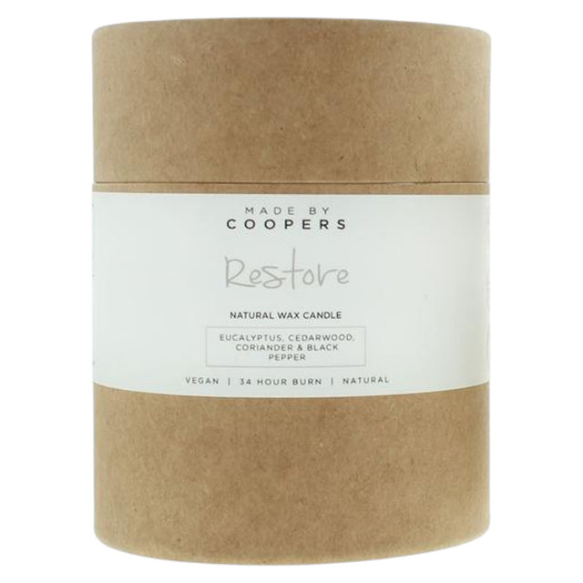 Made By Coopers, Restore, Eucalyptus, Scented Candle, 175 g - Feel You