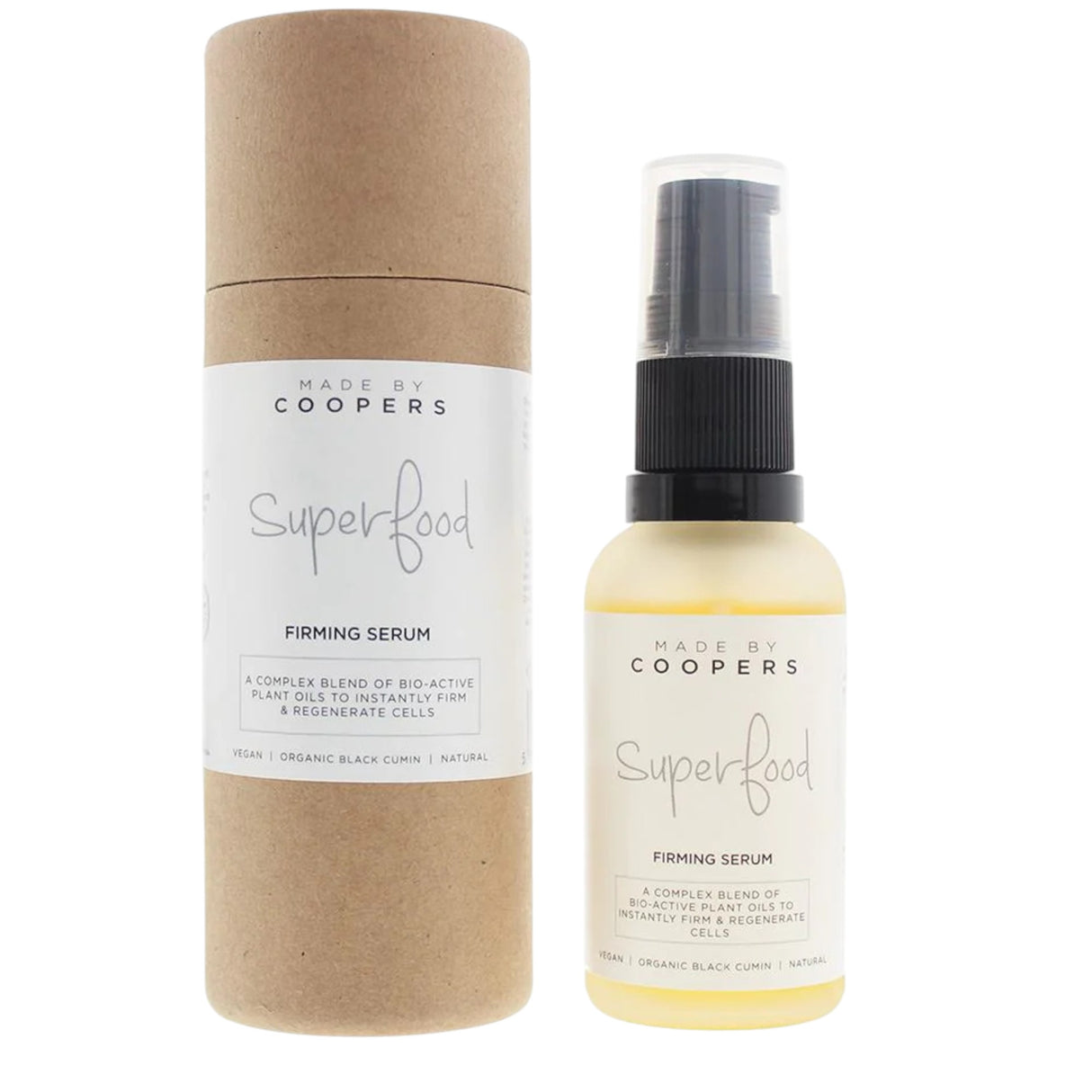 Made By Coopers, Superfood, Vegan, Firming, Serum, For Face, 30 ml - Feel You