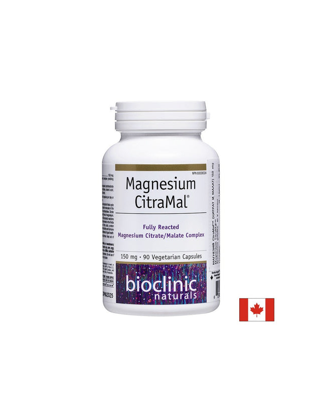 Magnesium CitraMal™/ Магнезий (цитрат и малат) 150 mg x 90 капсули Natural Factors - Feel You