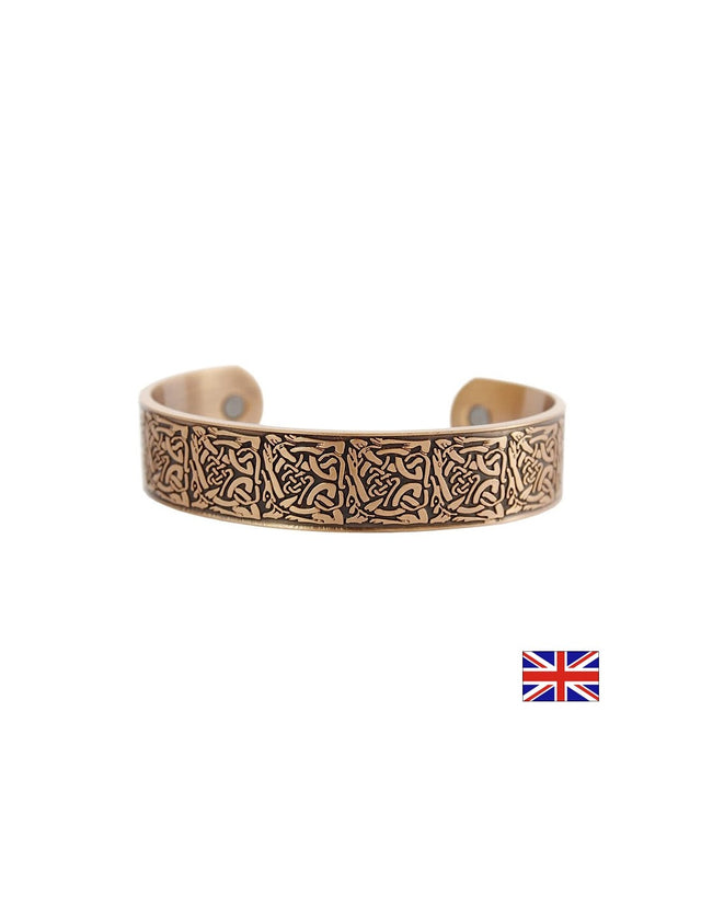 Магнитна гривна Келтски квадрат – Сила и защита, размер L, 1 бр. - Feel You