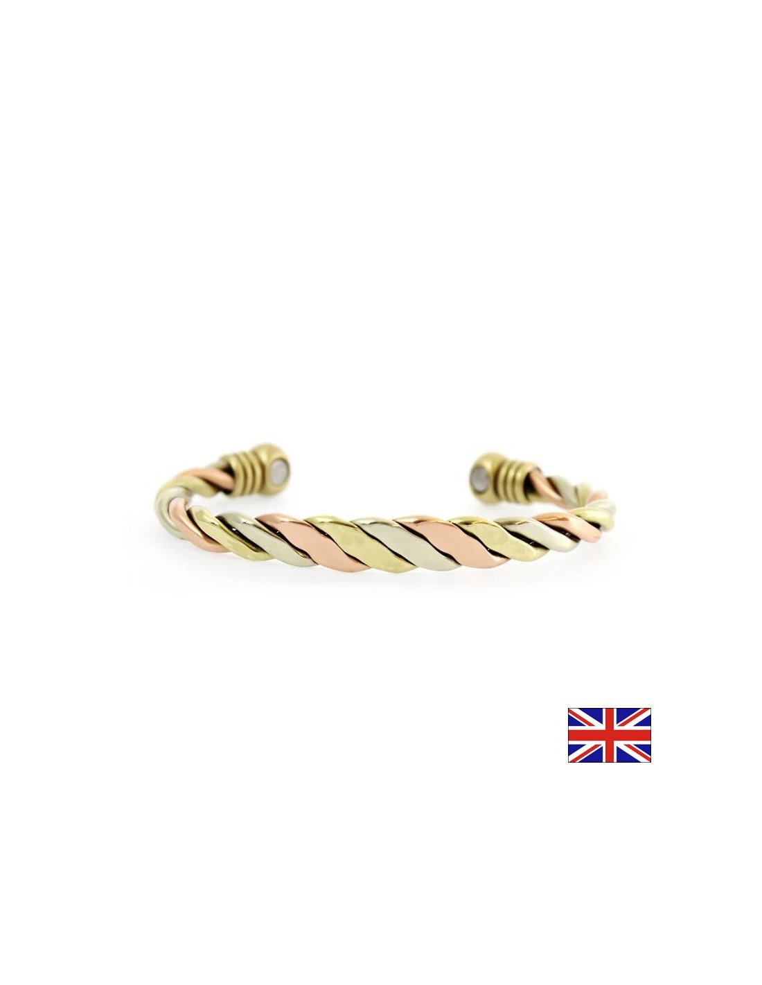 Магнитна трицветна гривна – Баланс и енергия, размер M, 1 бр. - Feel You