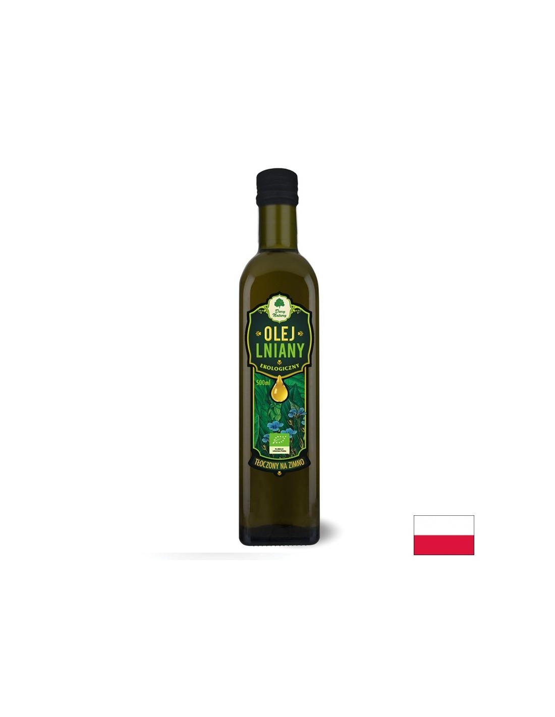 Масло от Ленено семе Био, 500 ml - Feel You