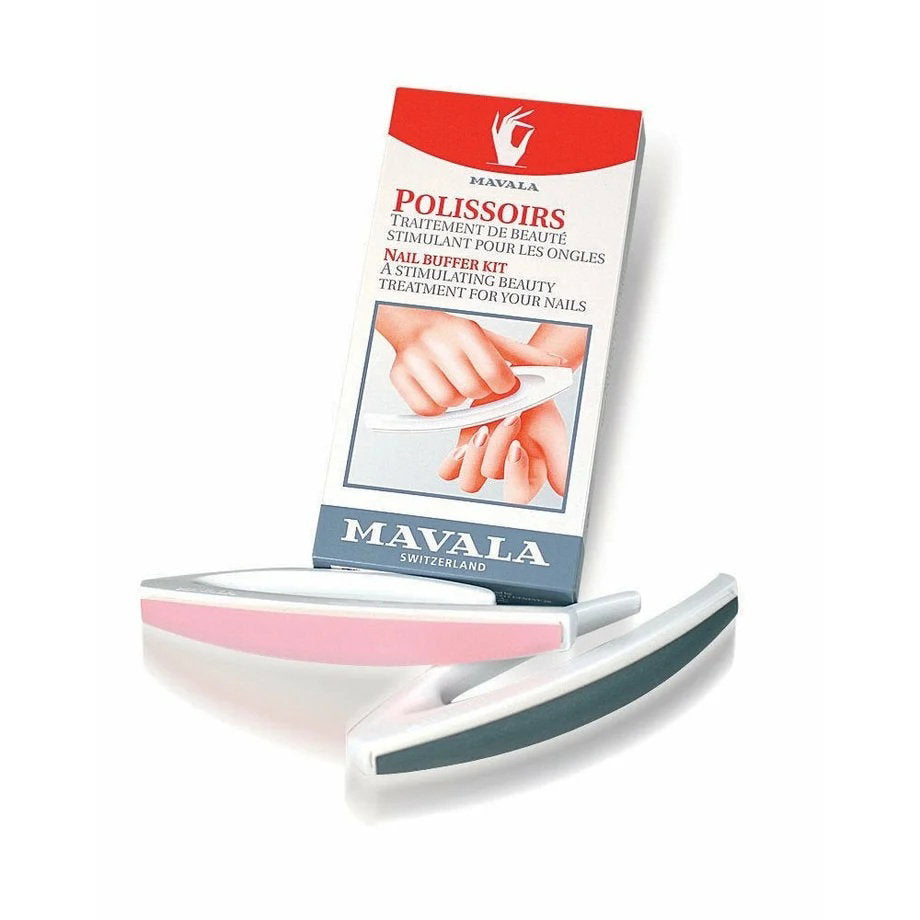 Set Duo, Mavala, Nail Buffer, Nail File, 2 pcs