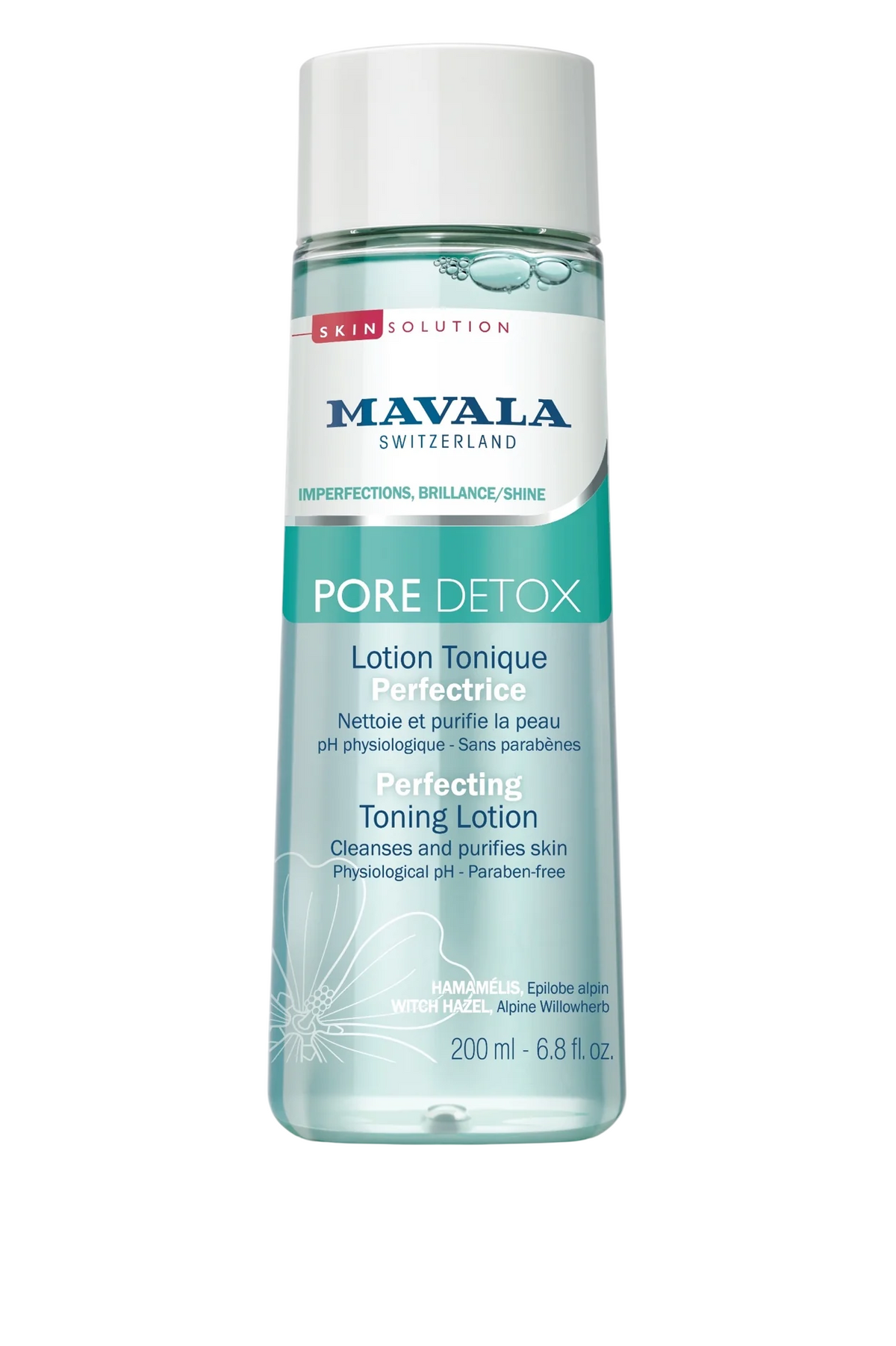 Mavala, Pore Detox, Cleansing, Refreshing & Purifying, Tonic Lotion, For Face, 200 ml