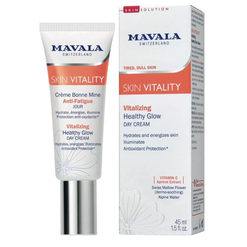 Mavala, Vitality, Hydrating & Illuminating & Revitalising, Day, Cream, Face, 45 ml