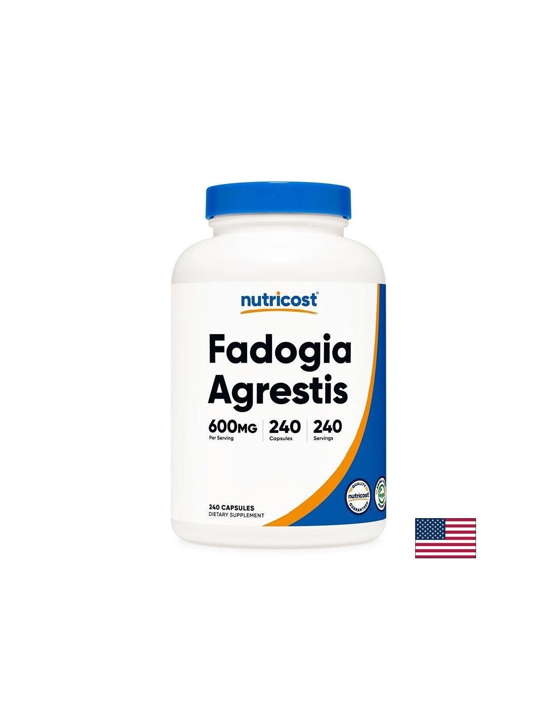 Nutricost – Fadogia Agrestis – 600MG Per Serving – Capsules 240 - Feel You
