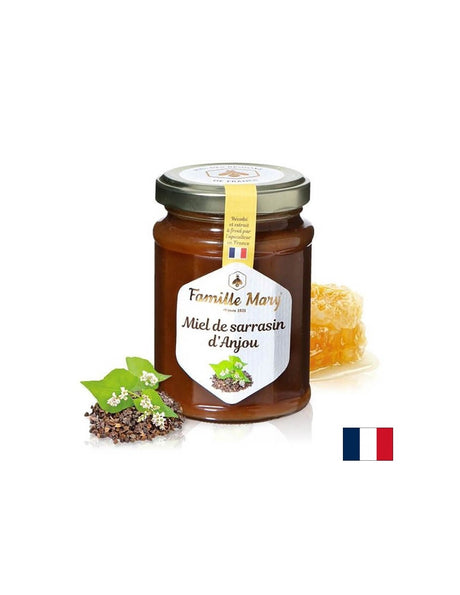 Пчелен мед от цвят на елда – Интензивен вкус от Анжу, 230 g - Feel You