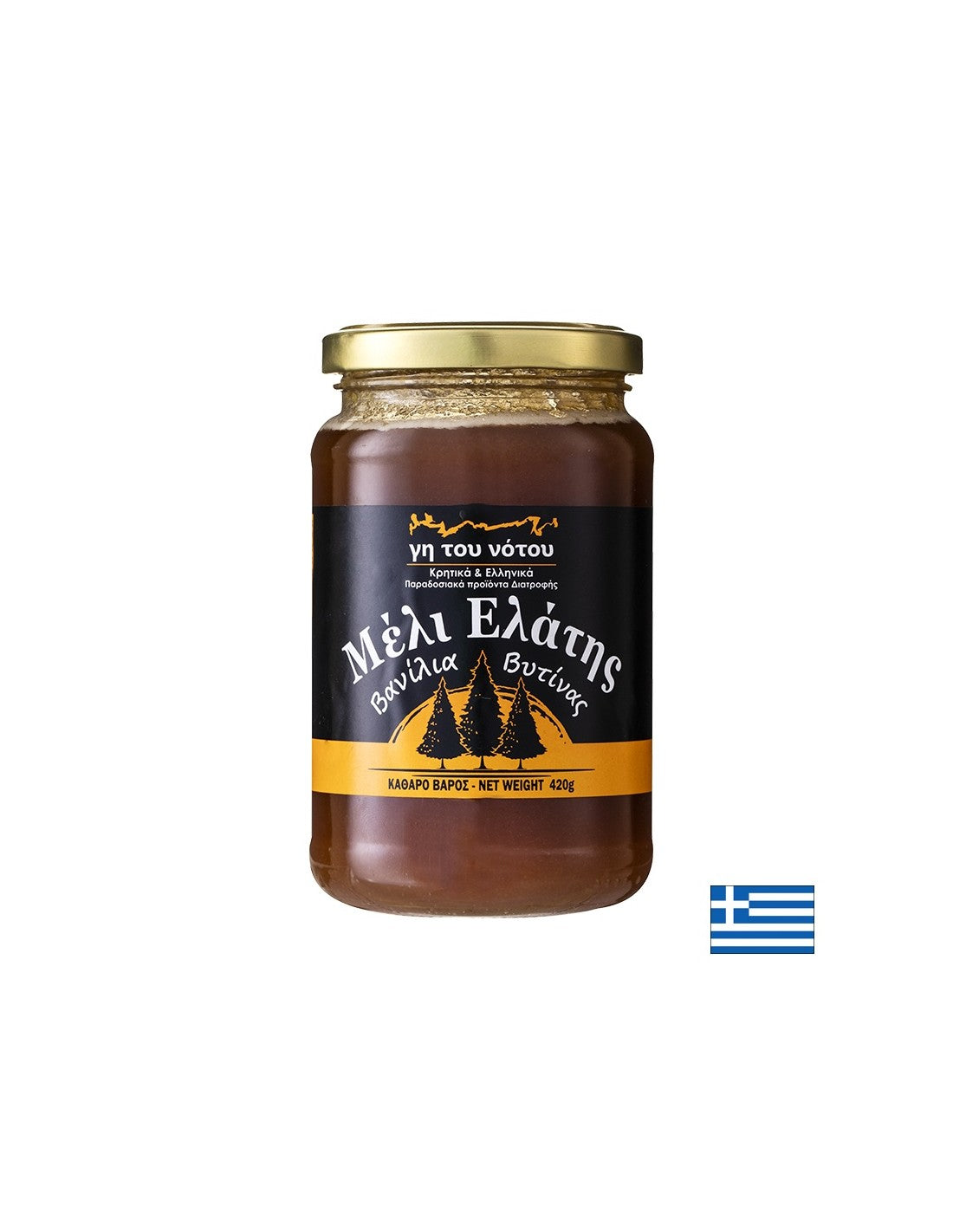 Мед от ела и билки (органик) от Гърция, 450 g