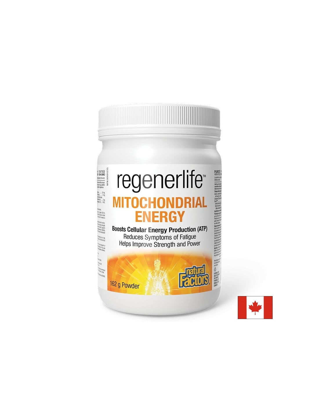 Mитохондриална енергия Regenerlife™ - Клетъчна енергия и жизненост, 162 g прах - Feel You