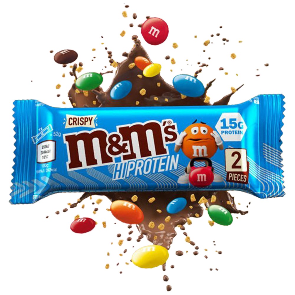 Crispy M&M's HiProtein Bar - 51 грама