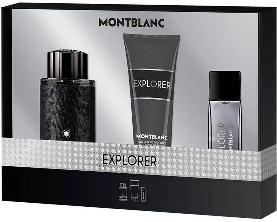 Mont Blanc Комплект Explorer - Парфюмна вода, 100 и 15 ml + Душ гел, 100 ml