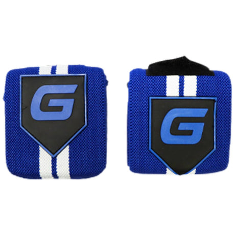Gaspari Wrist Wraps | Тренировъчни накитници - Синьо и бяло - Feel You