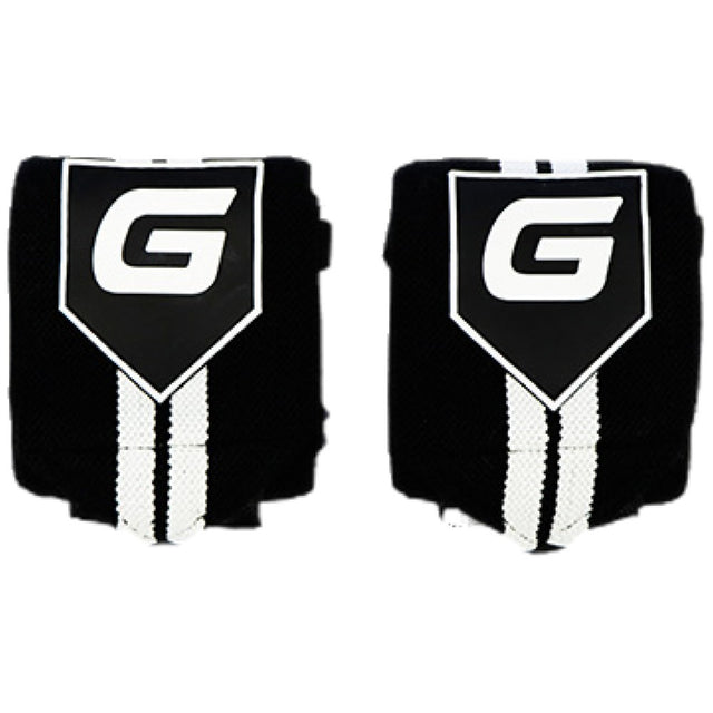Gaspari Wrist Wraps | Тренировъчни накитници - Черно и бяло - Feel You