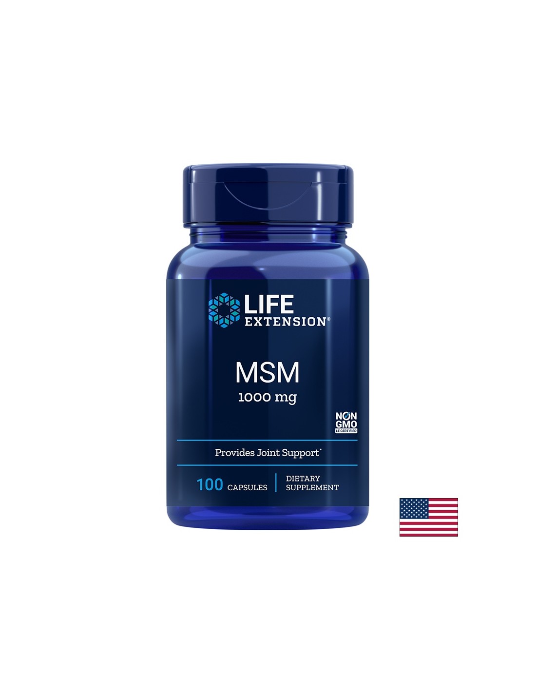 MSM / МСМ (МетилСулфонилМетан) 1000 mg х 100 капсули