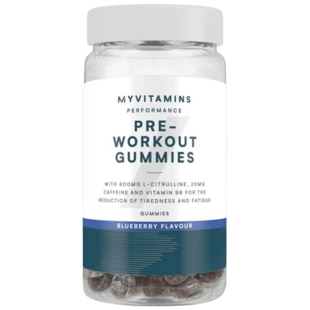 Pre-Workout Gummies - 60 желирани бонбони - Feel You