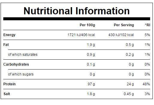 CarniPro 97% Hydrolysed Beef Protein Unflavoured 2500 грама - Feel You