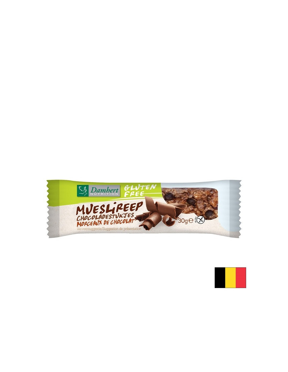 Мюсли бар с шоколад (без глутен), БИО, 30 g