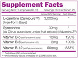 L-Carnitine Plus Shot - 20 x 60 мл - Feel You