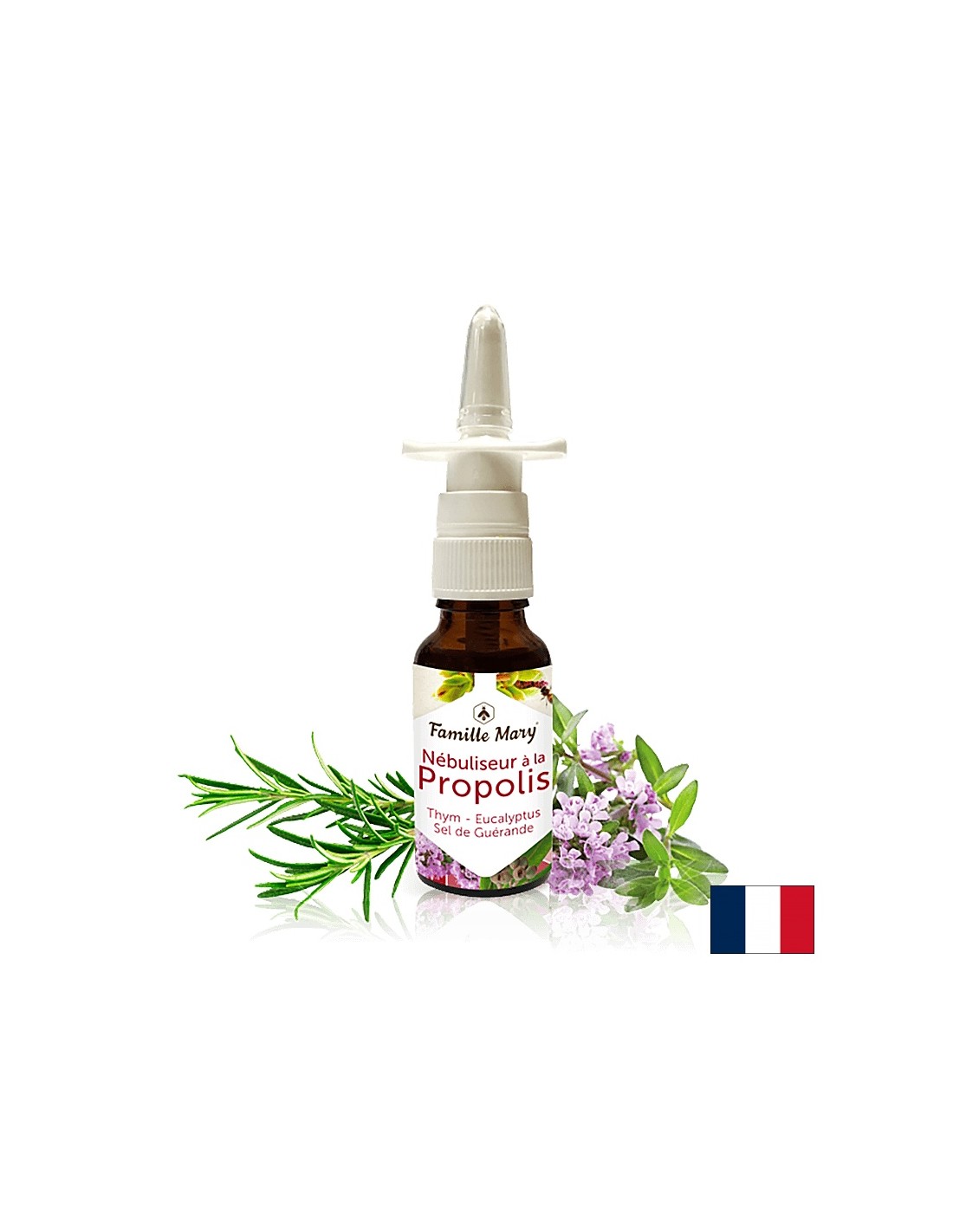 Nébuliseur propolis - Спрей за нос с прополис, мащерка, розмарин и евкалипт, 20 ml Famille Mary - Feel You