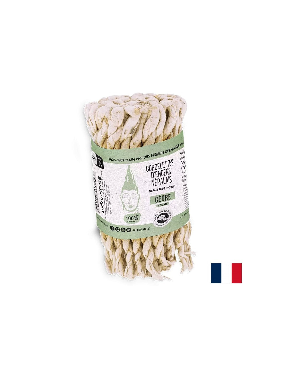 Nepalese burning ropes - Cedar, 42 pieces
