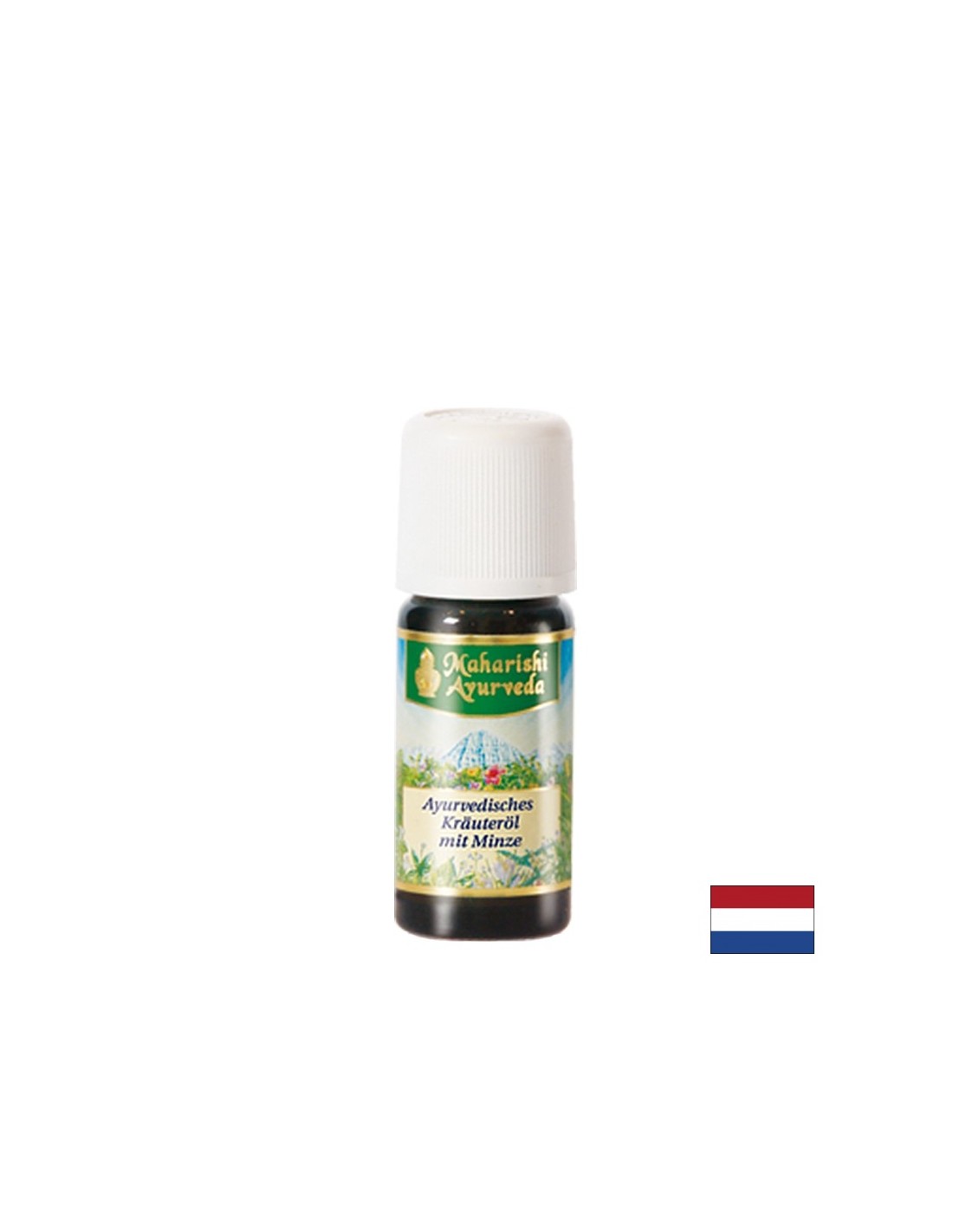 Нервна система - Аюрведично билково масажно масло с мента, 10 ml