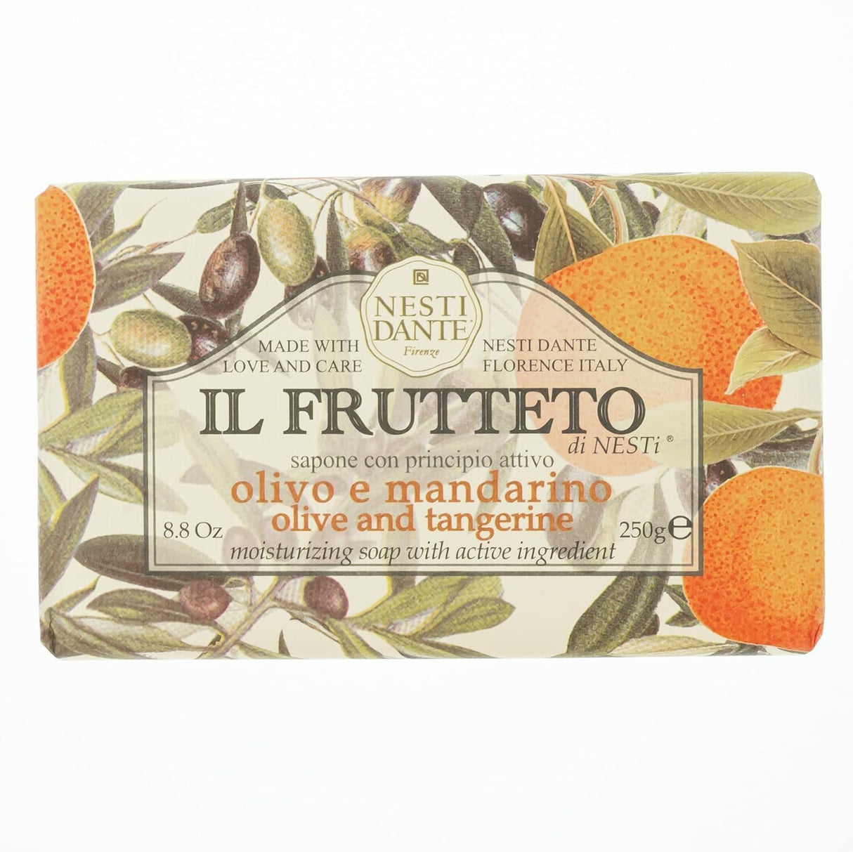 Nesti Dante, Il Frutteto, Olive & Tangerine, Soap Bar, 250 g