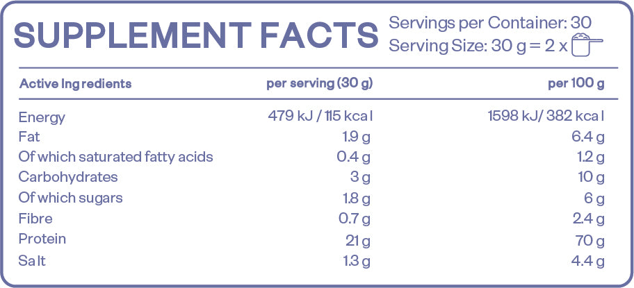 HS LABS - VEGAN PROTEIN - 900 g
