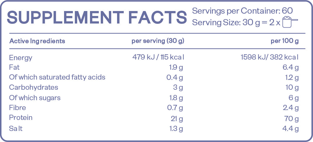 HS LABS - VEGAN PROTEIN - 1800 g